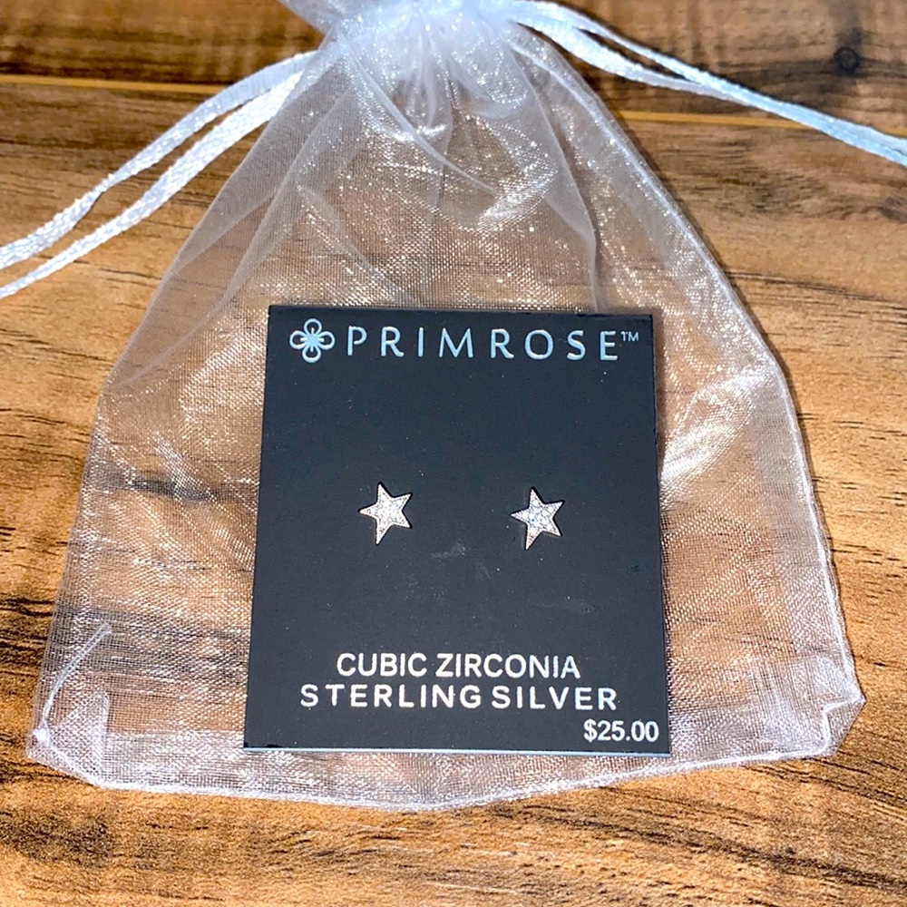 Sterling Silver Star Earrings